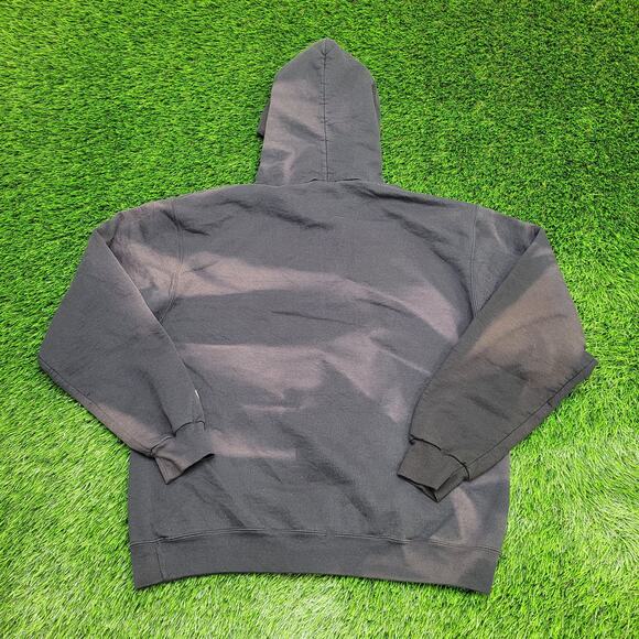 Vintage Y2K Ohio Northern University Champion Hoodie Large 23x25 Sun-Faded - Picture 2 of 12